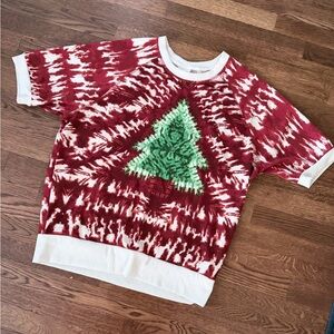 LuLaRoe Christmas Tree Tie-Dye